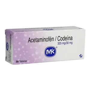 ACETAMINOFÉN 325MG / CODEÍNA 30MG CX30 TAB (TECNOQUÍMICAS)