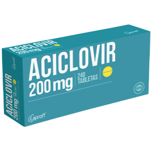 ACICLOVIR 200MG CX240 TB