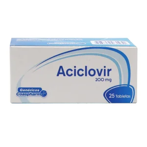 ACICLOVIR 200MG CX25 TB (COASPHARMA)