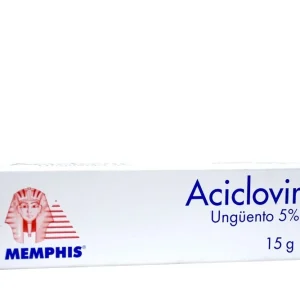 ACICLOVIR 5% TX15 UNG TÓPICO (MEMPHIS)