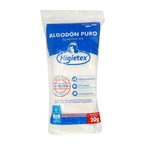 ALGODÓN ZIG ZAG BX20 GR (LAB HIGIETEX)
