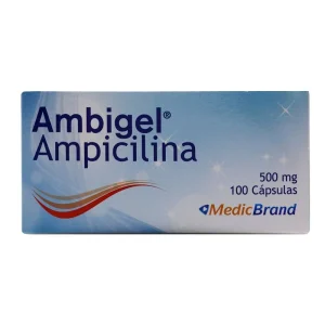AMBIGEL 500MG CX100 CAP (AMPICILINA) (MEDIBRAND)