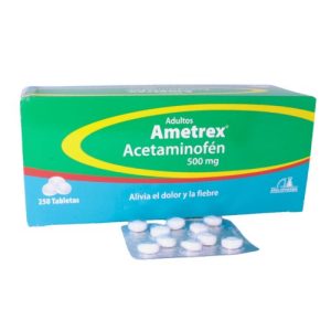 AMETREX 500MG CX250TB (ACETAMINOFEN) (1634)