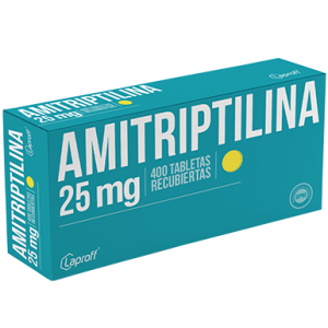 AMITRIPTILINA 25MG CX400 TB (LAPROFF)
