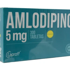 AMLODIPINO 5MG CX 300 TB (LAPROFF)