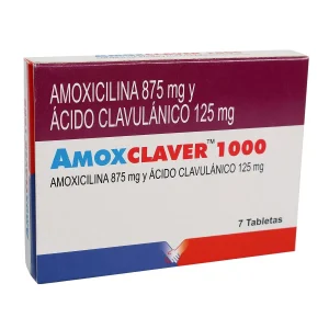 AMOXCLAVER 1000 CX7TAB (AMOXICILINA 875MG +ACIDO CLAVULANICO 125MG)(MEDIBRAND)