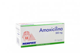 AMOXICILINA 500MG CX50 CAP (MEMPHIS)