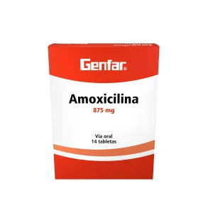 AMOXICILINA 875MG CX14 TAB(GENFAR)
