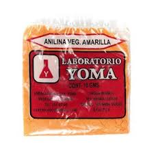 ANILINA VEGETAL AMARILLA PQX25 (YOMA) - YOMA