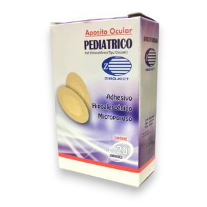 APOSITO OCULAR PEDIATRICO CX20UND(ZIBOJECT)
