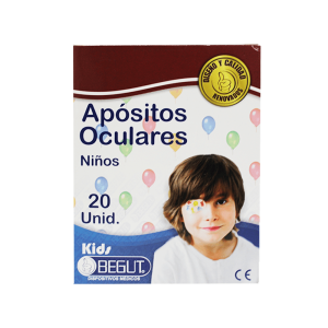 APOSITOS OCULARES NIÑOS CX 20 UND (BEGUT)