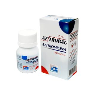 AZTROBAC 200MG/5ML FX15 ML (AZITROMICINA)(BIOQUIFAR)