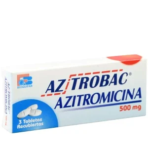 AZTROBAC 500MG CX3 TB (AZITROMICINA)(LABQUIFAR)