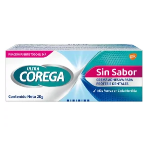 ADHESIVO DENTAL ULTRA COREGA SIN SABOR CR TX20 GR (GLAXOSMITHKLINE COLOMBIA S.A)