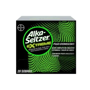ALKA SELTZER EXTREME CX20 SOBR (BAYER)