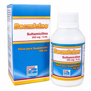 BACMICINE 250MG/5ML FX100 ML (SULTAMICILINA)(BIOQUIFAR)