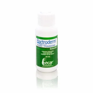 BACTRODERM SOLUCION FX60 ML (YODOPOVIDONA)(LABORATORIOS ECAR)