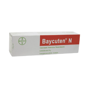 BAYCUTEN N TX20 GR (Clotrimazol + Neomicina + Dexametasona) | BAYER