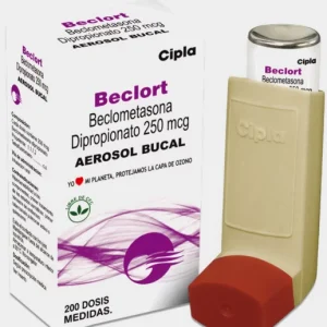 BECLORT 250 MCG INH FX200 DOSIS BUCAL(BECLOMETASONA) (CIPLA)