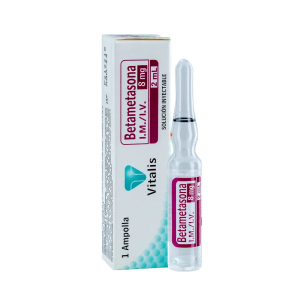 BETAMETASONA 8MG/2ML CX1AMP (VITALIS)