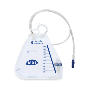 BOLSA RECOLECTORA DE ORINA ADULTO/NIÑOS X2000ML (ZIBOJECT)