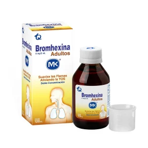 BROMHEXINA 8MG/5ML ADULTOS JAB FX120ML(TECNOQUIMICAS)