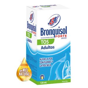 BRONQUISOL JARABE TOS SECA FX 120 ML (DEXTROMETORFANO)