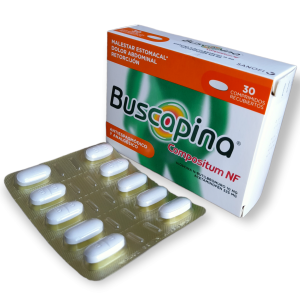 BUSCAPINA COMPOSITUM NF 10MG/325MG CX30TB (HIOSCINA N-BUTIL +ACETAMINOFEN) (SANOFI CHC)