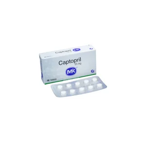 CAPTOPRIL 25MG CX30TAB(TECNOQUIMICAS)