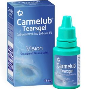 CARMELUB TEARSGEL 1% SOL OFT ESTERIL FX15ML (CARBOXIMETILCELULOSA SODICA)(TECNOQUIMICAS)