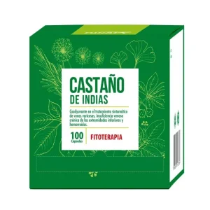 CASTAÑO DE INDIAS C X 100 CAPS (FUNAT)