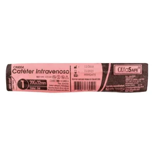 CATETER INTRAVENOSO ALFASAFE 20G X 1 1/4 (32 MM) (LIFE CARE)