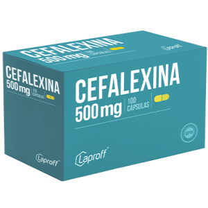 CEFALEXINA 500MG CX100CAP (LAPROFF)