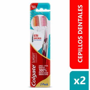CEPILLO DENTAL COLGATE SUAVE X2 UNDS (SLIM SOFT)