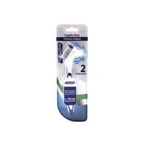 CEPILLO PARA PROTESIS DENTAL 2 CABEZALES X 1 UND (PROQUIDENT)