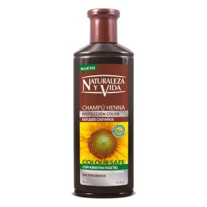 CHAMPÚ HENNA REFLEJOS CASTAÑOS FX 300 ML