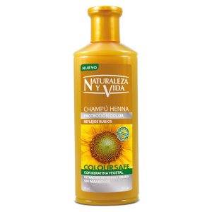 CHAMPÚ HENNA REFLEJOS RUBIOS FX 300ML