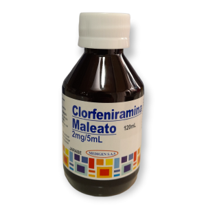 CLORFENIRAMINA JAR FX120 ML (MEDIGEN)