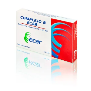 COMPLEJO B SOL INY/2ML CX5AMP(ECAR)