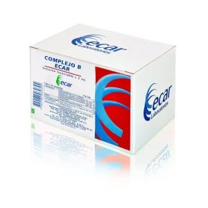 COMPLEJO B SOL INY CX 25 AMP(LABORATORIOS ECAR)