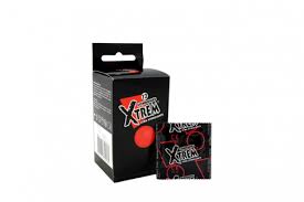 CONDONES XTREM ESTIMULANTE CX12 (ROJO) (FAES FARMA)