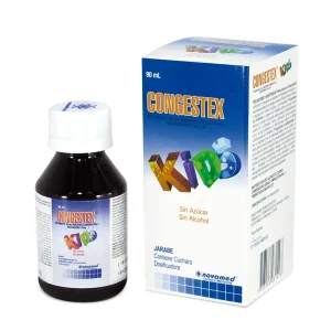 CONGESTEX KIDS JAB SIN AZUCAR FX90ML (ACETAMINOFEN 325MG+FENILEFRINA CLORHIDRATO 10MG+DESLORATADINA 1.25MG/5ML)(NOVAMED)