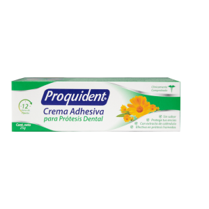 CREMA ADHESIVA PROQUIDENT SIN SABOR TX 25 GR (PROQUIDENT)