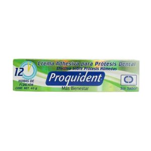 CREMA ADHESIVA PROQUIDENT SIN SABOR TX40 GR (PROQUIDENT)