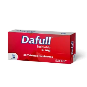 DAFULL 5MG CX28 TAB RECUBIERTAS (TADALAFILO) (LABINCO)