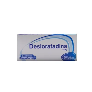 DESLORATADINA 5MG CX 10TB (COASPHARMA)