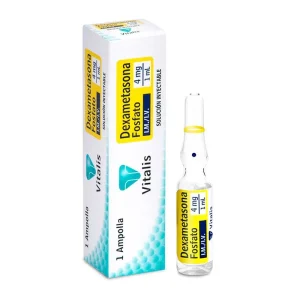 DEXAMETASONA 4MG/1ML CX 1 AMP (VITALIS)