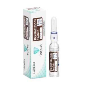 DEXAMETASONA 8MG/2ML CX 1 AMP (VITALIS)