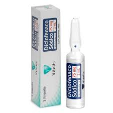 DICLOFENACO SODICO 75MG/3ML CX 1 AMP(VITALIS)