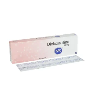 DICLOXACILINA 500MG CX50 CAP TECNOQUIMICAS